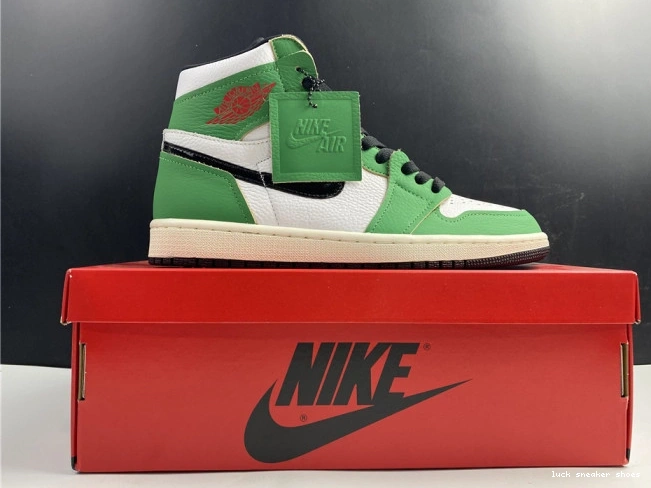 Cheap LUCY DB4612-300 Lucky Green 1 Retro Jordan High Air 0710